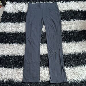 Athleta Women's Gray Straight Leg Yoga Pants, Medium